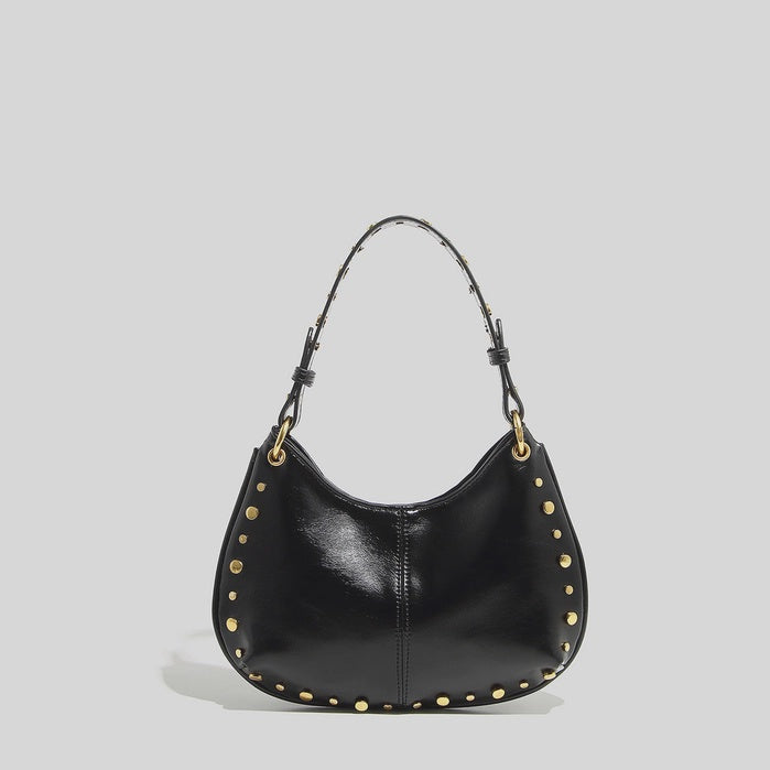 WOMENS RETRO STUDDED HANDBAG