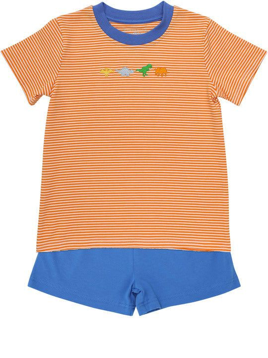 Childrens Dinosaur Short Set