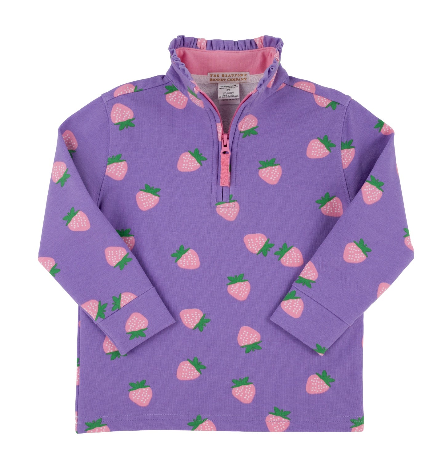 CHILDRENS CANTER COLLAR HALFZIP