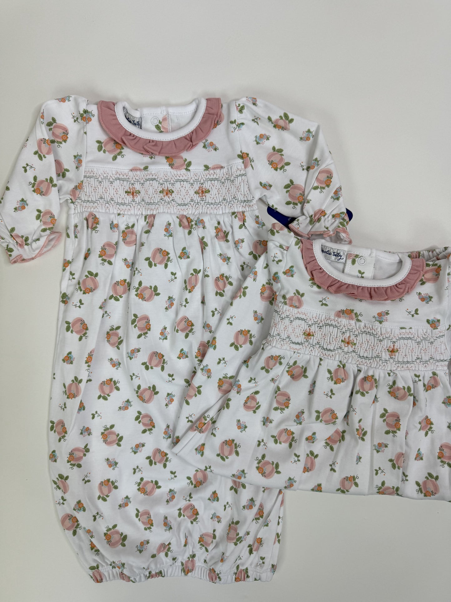 Children’s Pumpkin Ruffle Gown