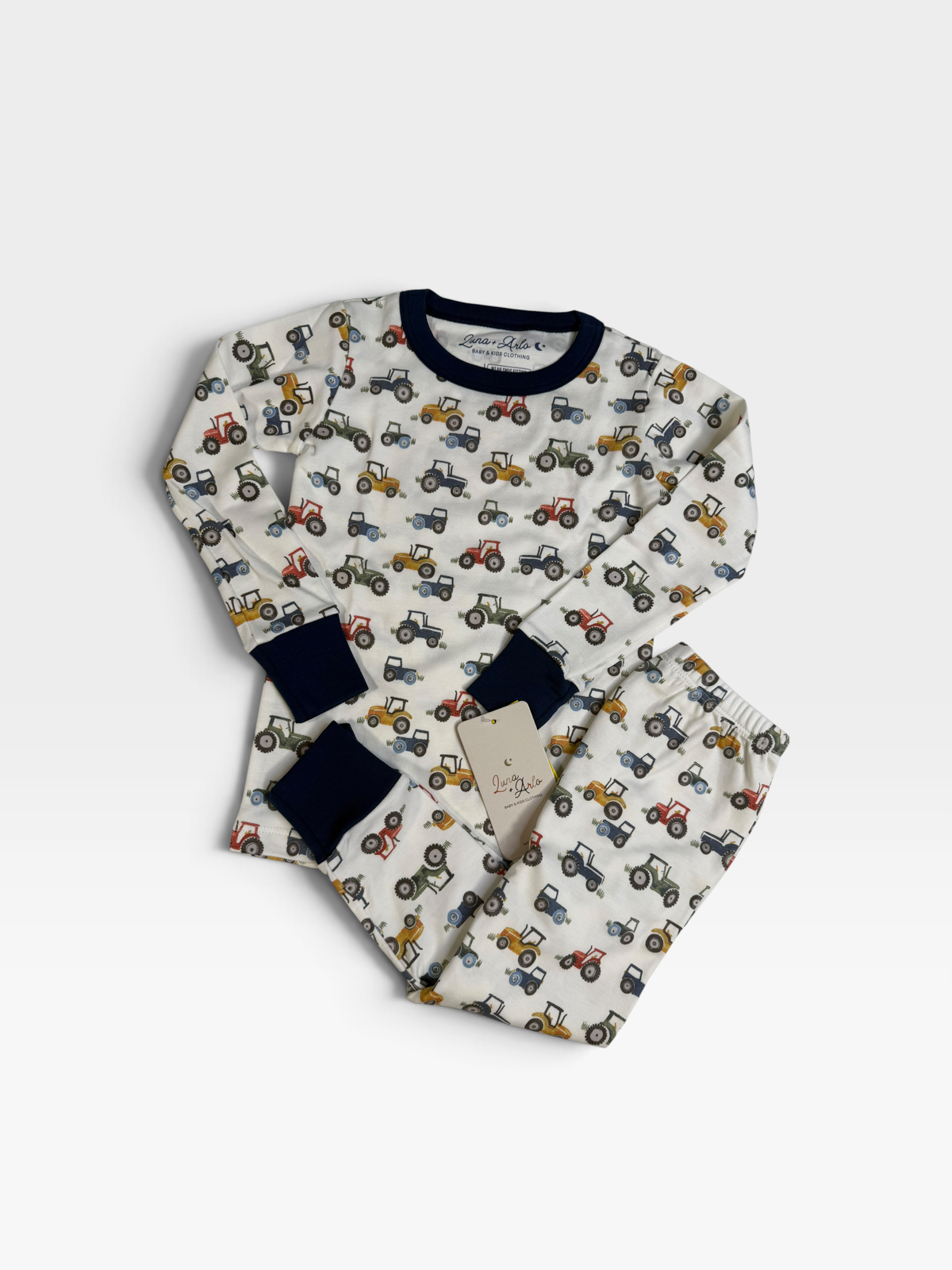 CHILDRENS LUNA & ARLA HARVEST HAULERS PJ SET