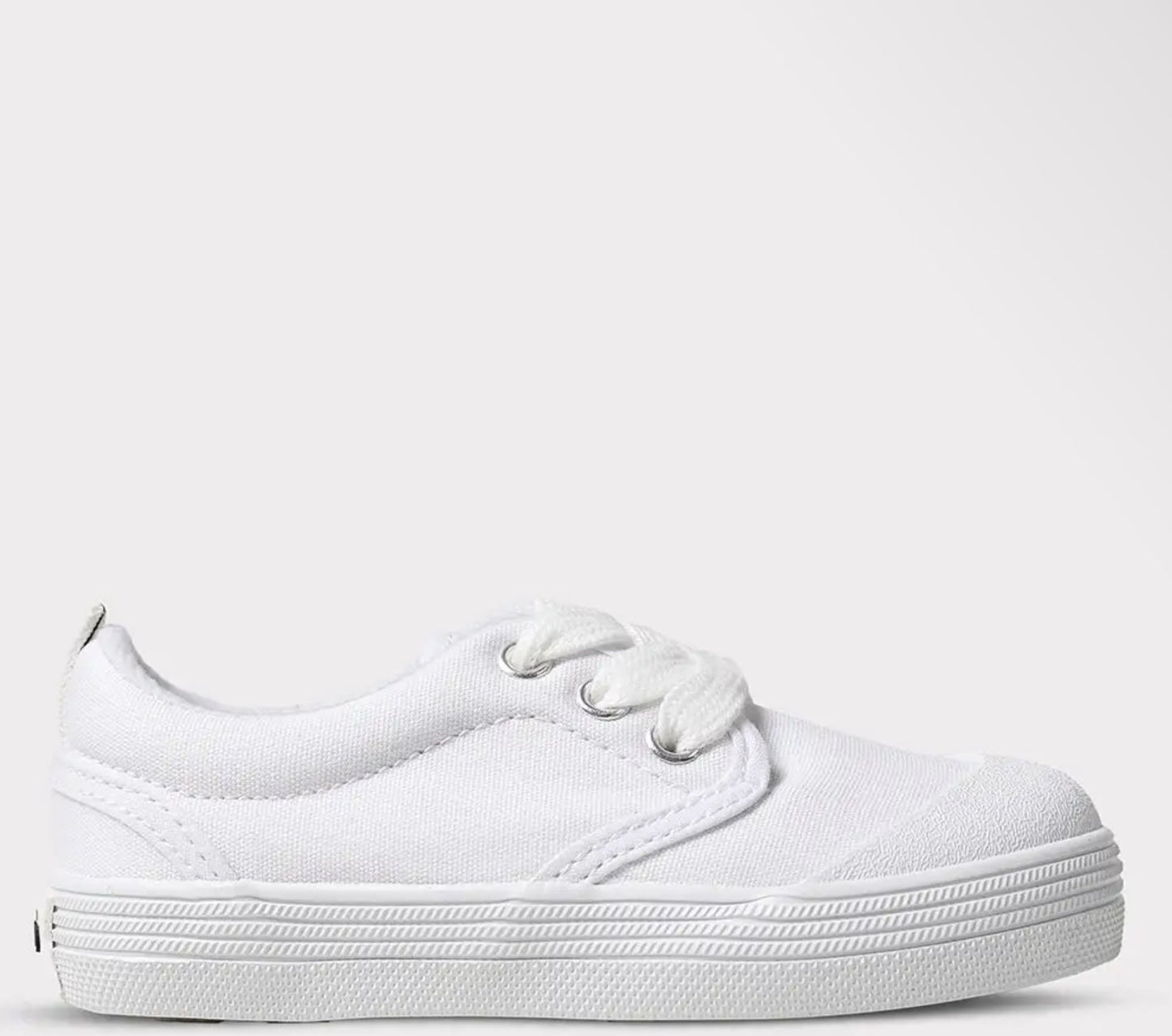 CHILDRENS WHITE SHELBY SHOE