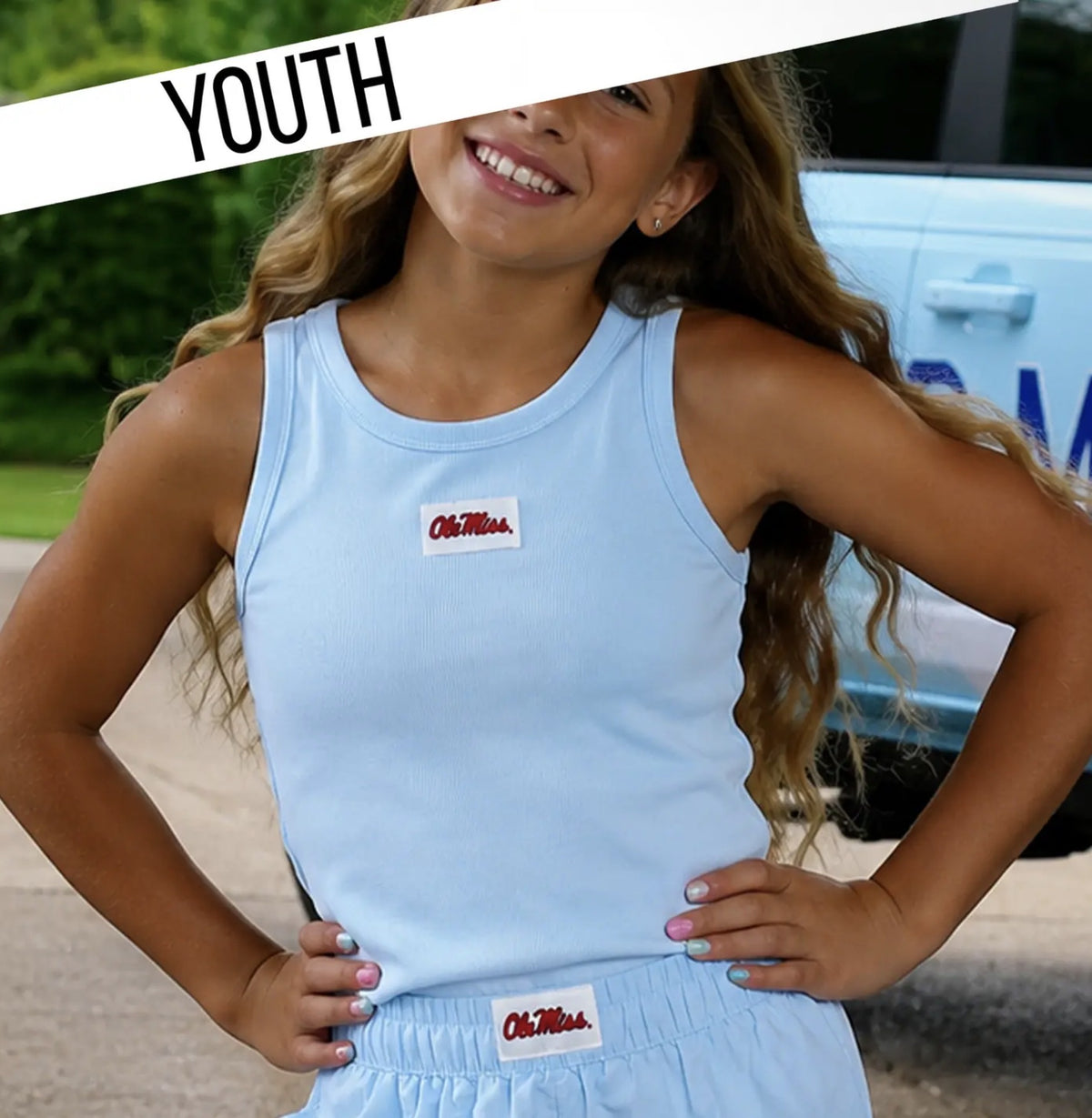 CHILDRENS OLE MISS TANK