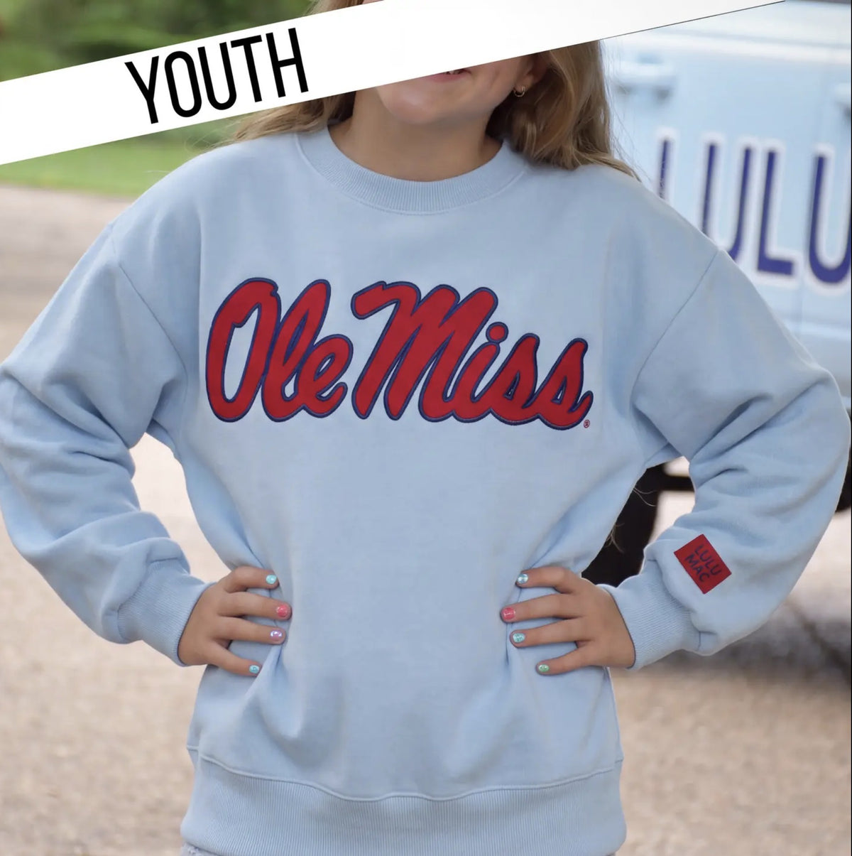 CHILDRENS OLE MISS SWEATSHIRT