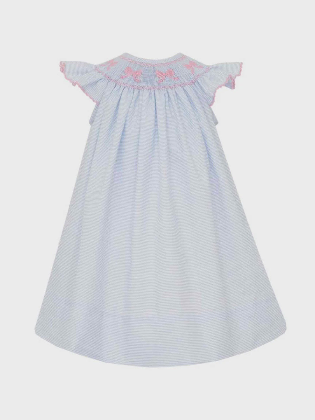 Childrens Bows Smocked Dress