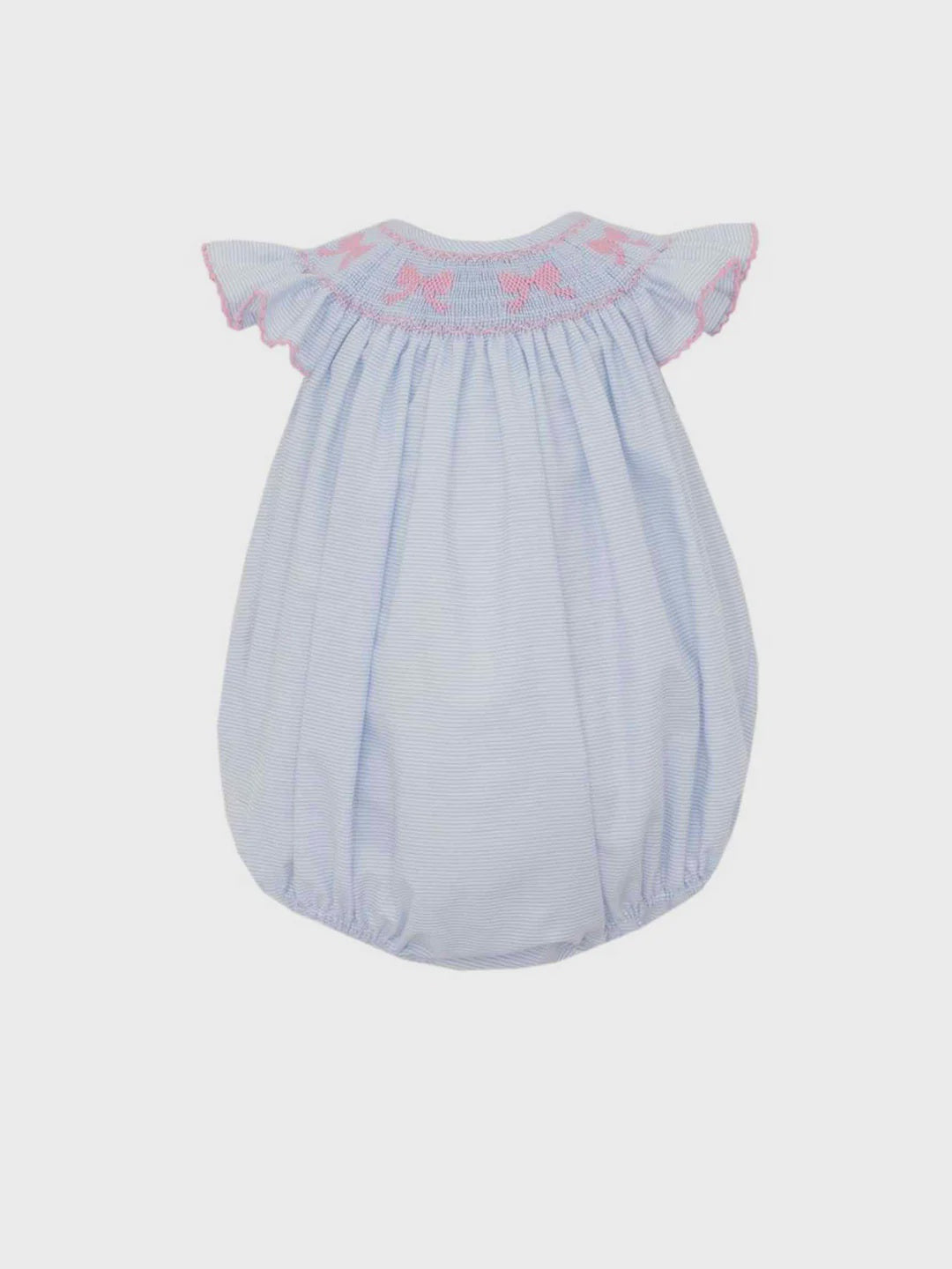 Childrens Bows Smocked Bubble