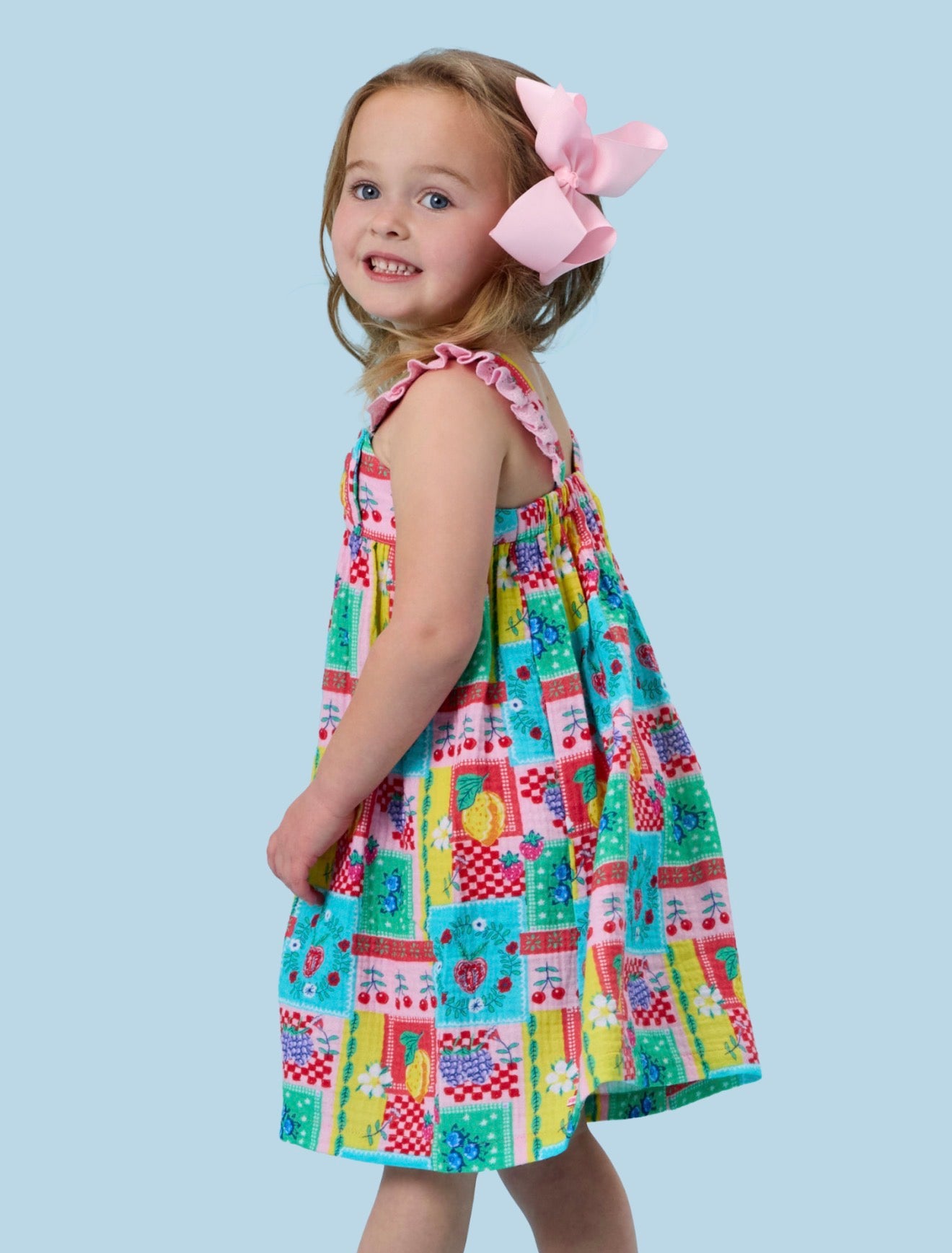 CHILDRENS PICNIC PARTY DRESS