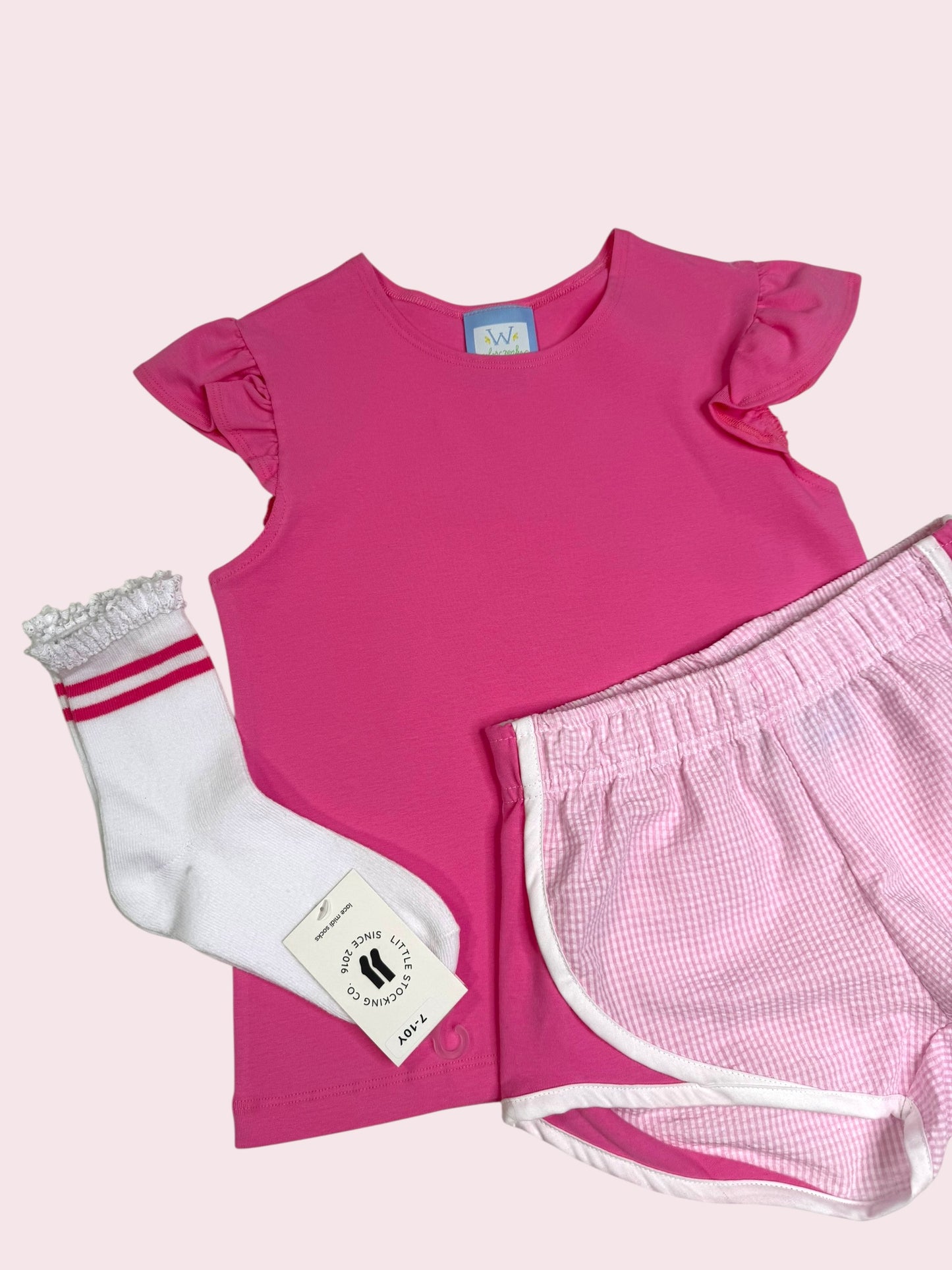 CHILDRENS HOT PINK TEE SHIRT