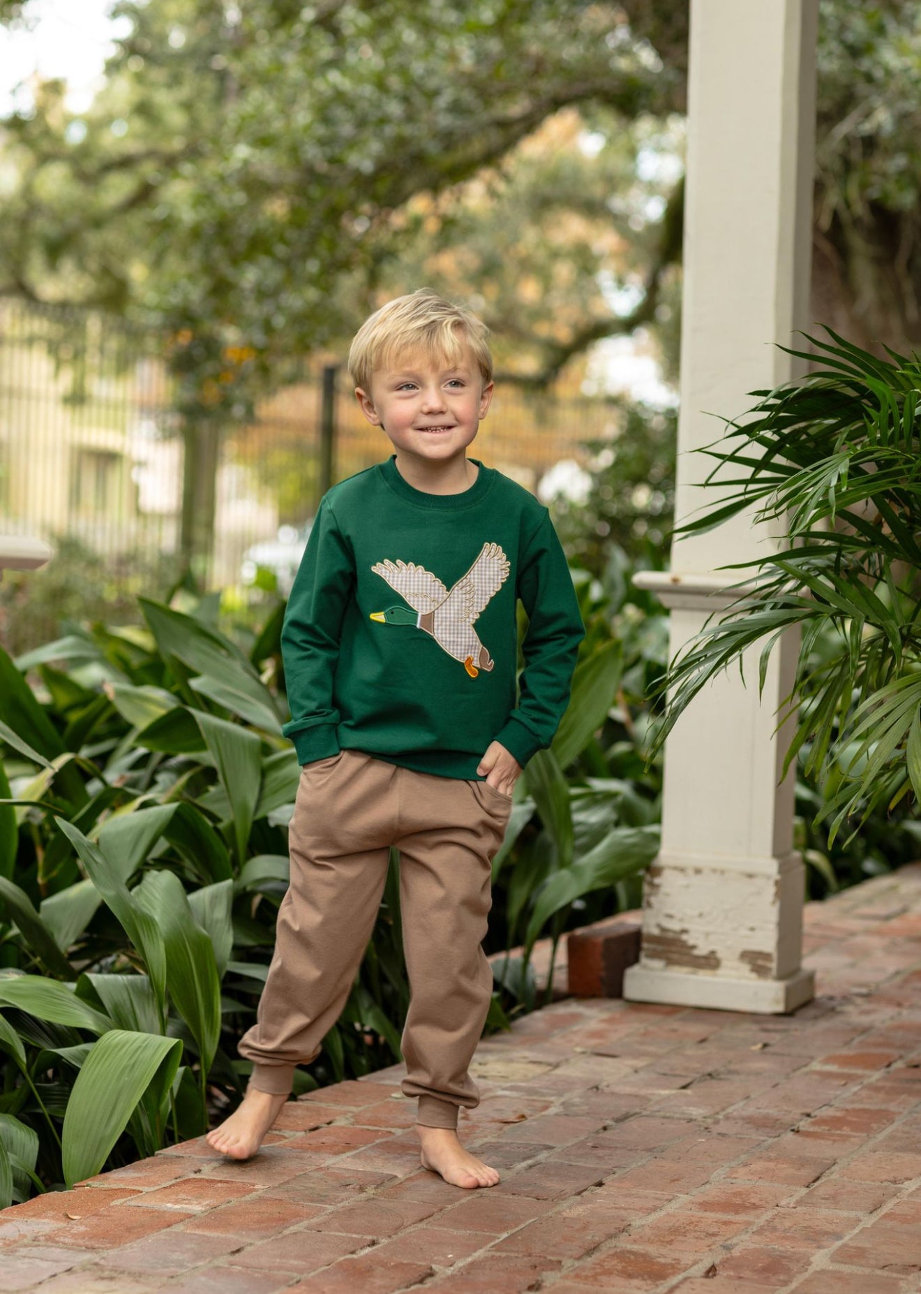 CHILDRENS TSK TERRY PULLOVER