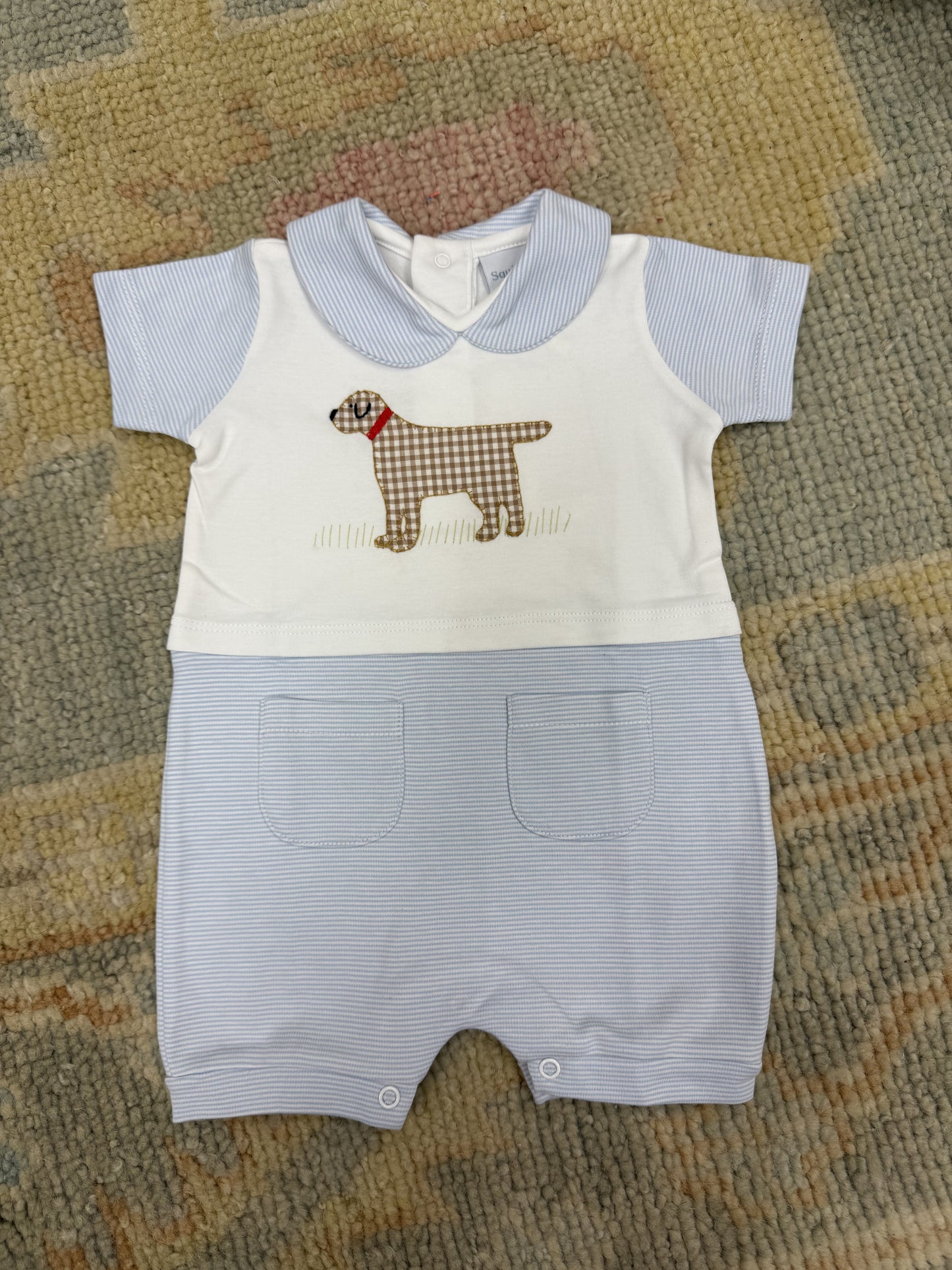 CHILDRENS SPOTTED DOG ROMPER