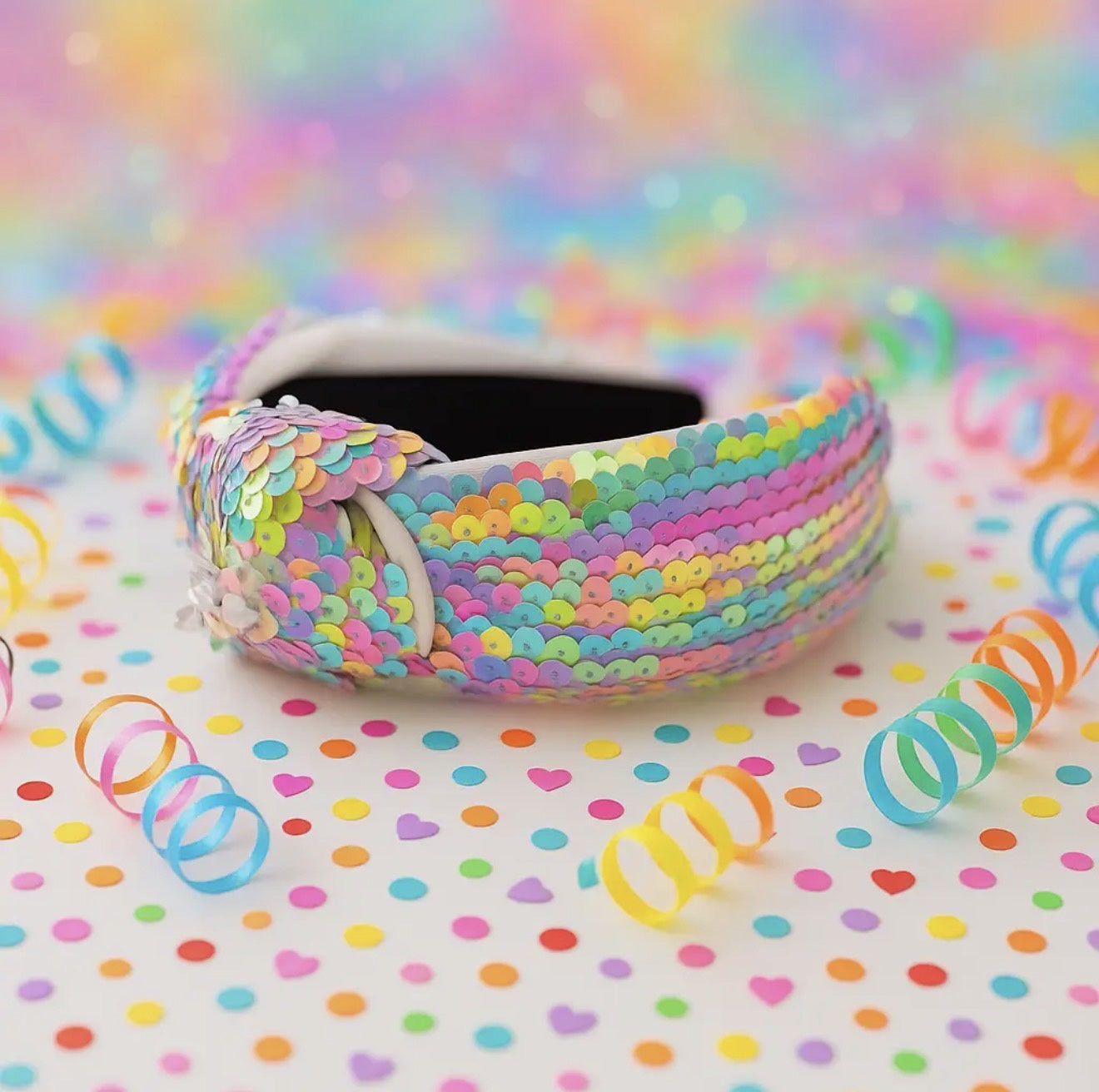 CHILDRENS COLORFUL CASCADE HEADBAND