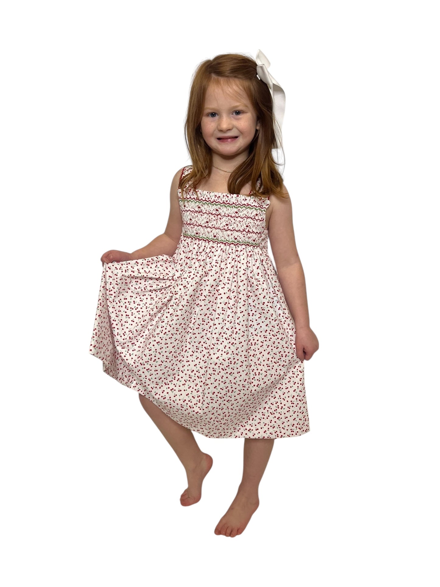 Childrens Cherry Sundress