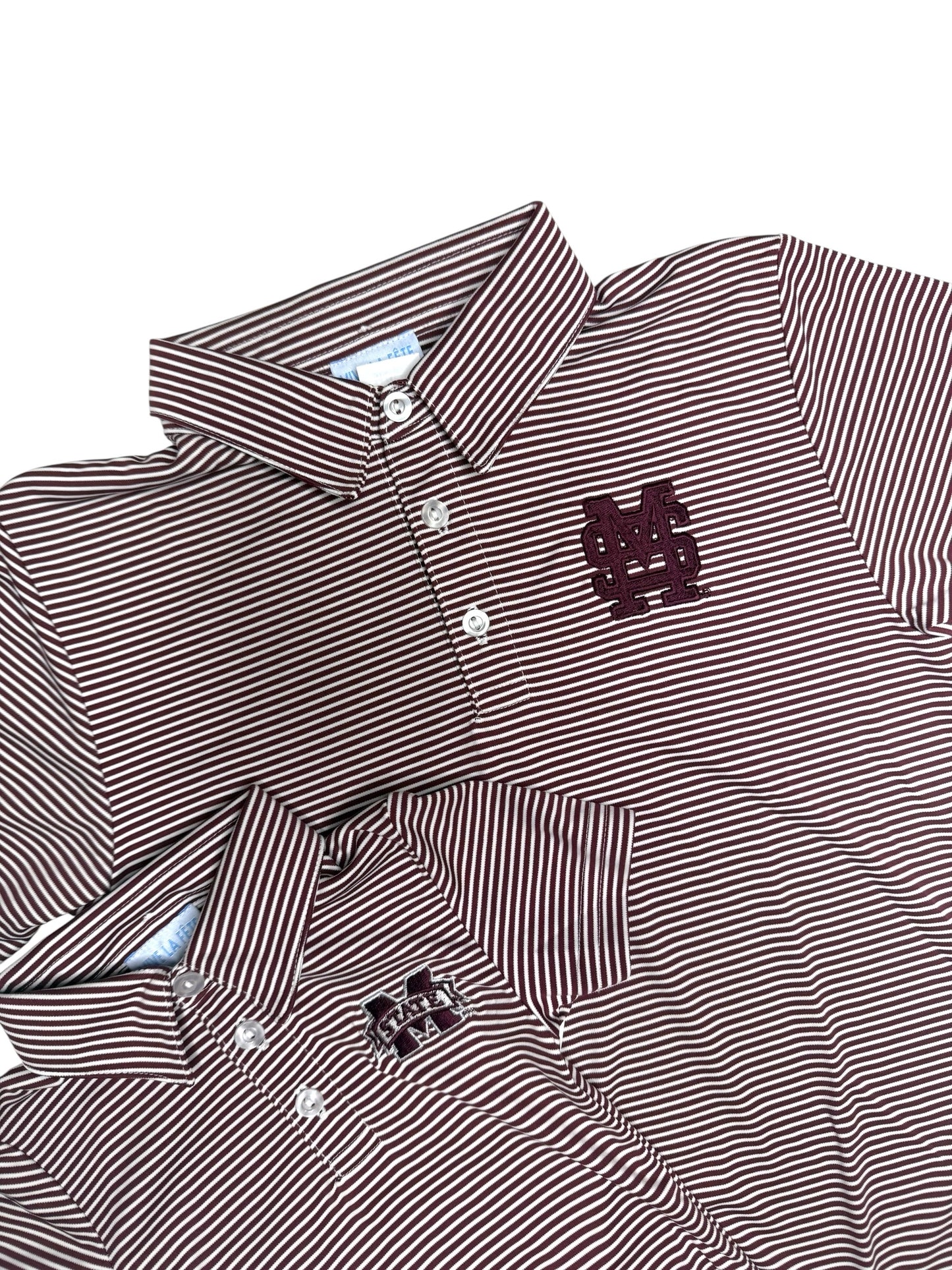 CHILDRENS MAROON MSU POLO