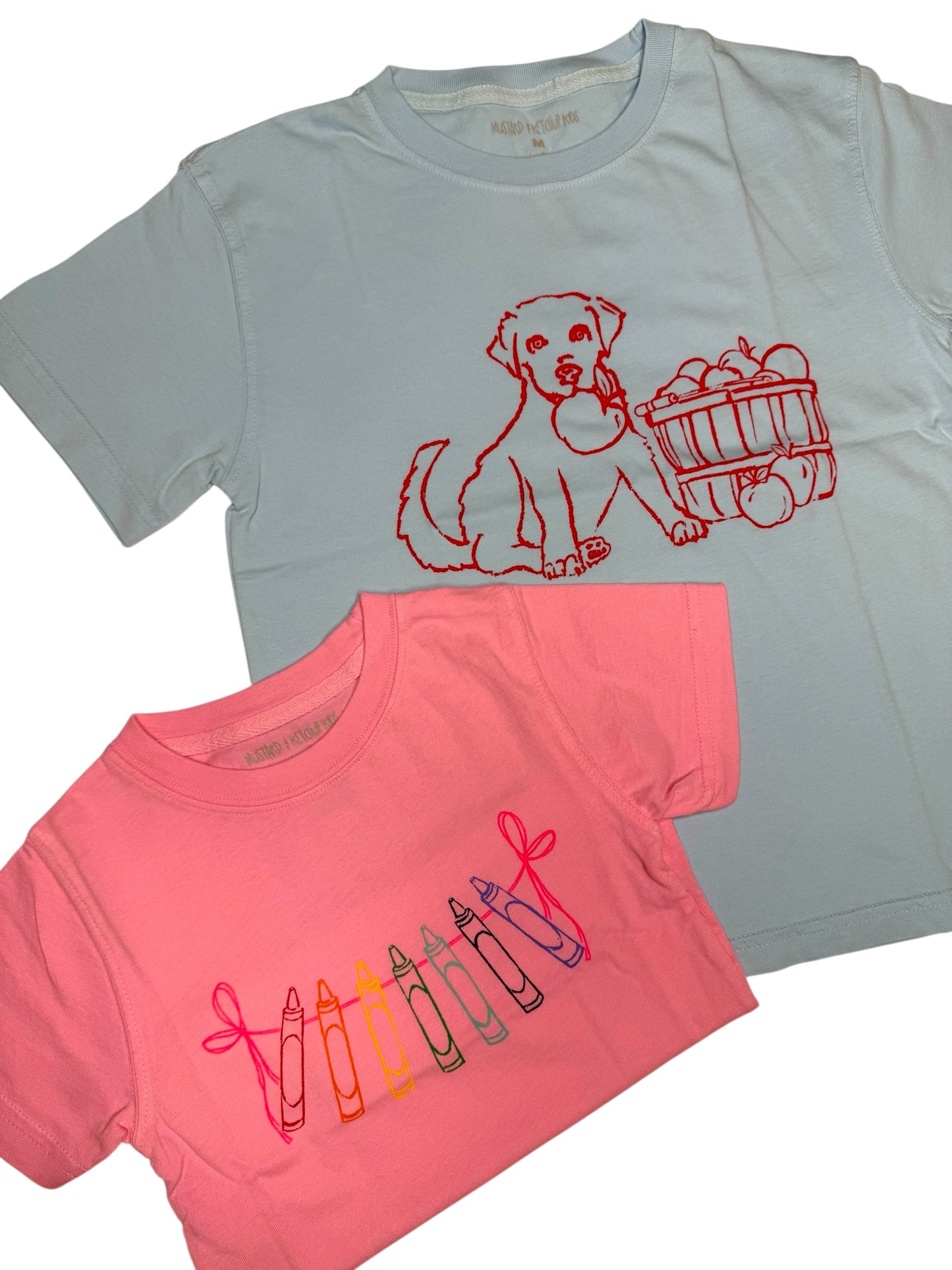 CHILDRENS SS M&K KIDS TEE
