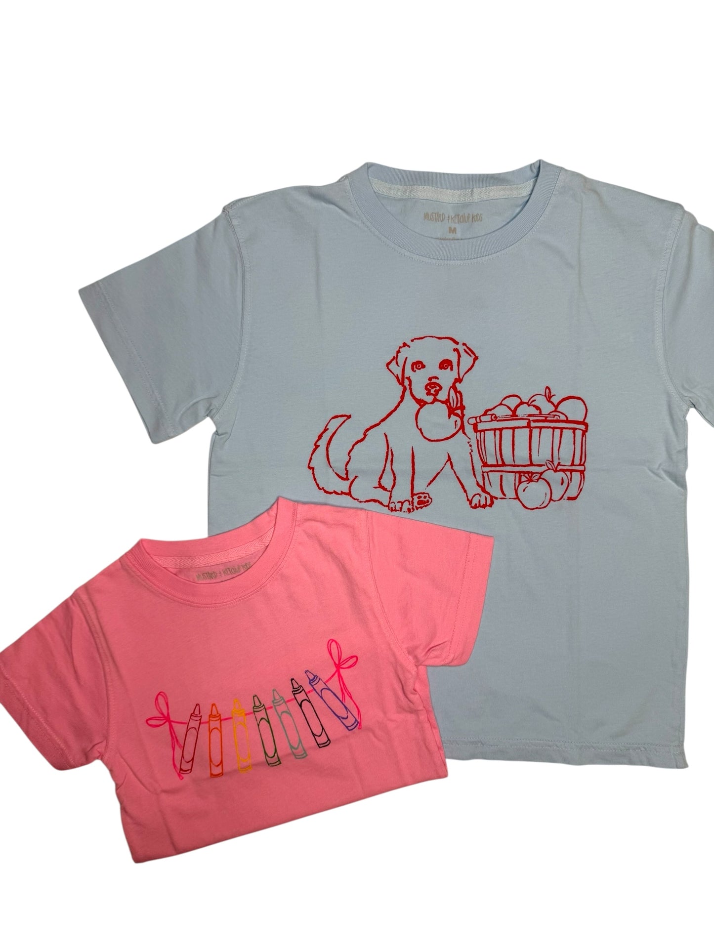 CHILDRENS SS M&K KIDS TEE
