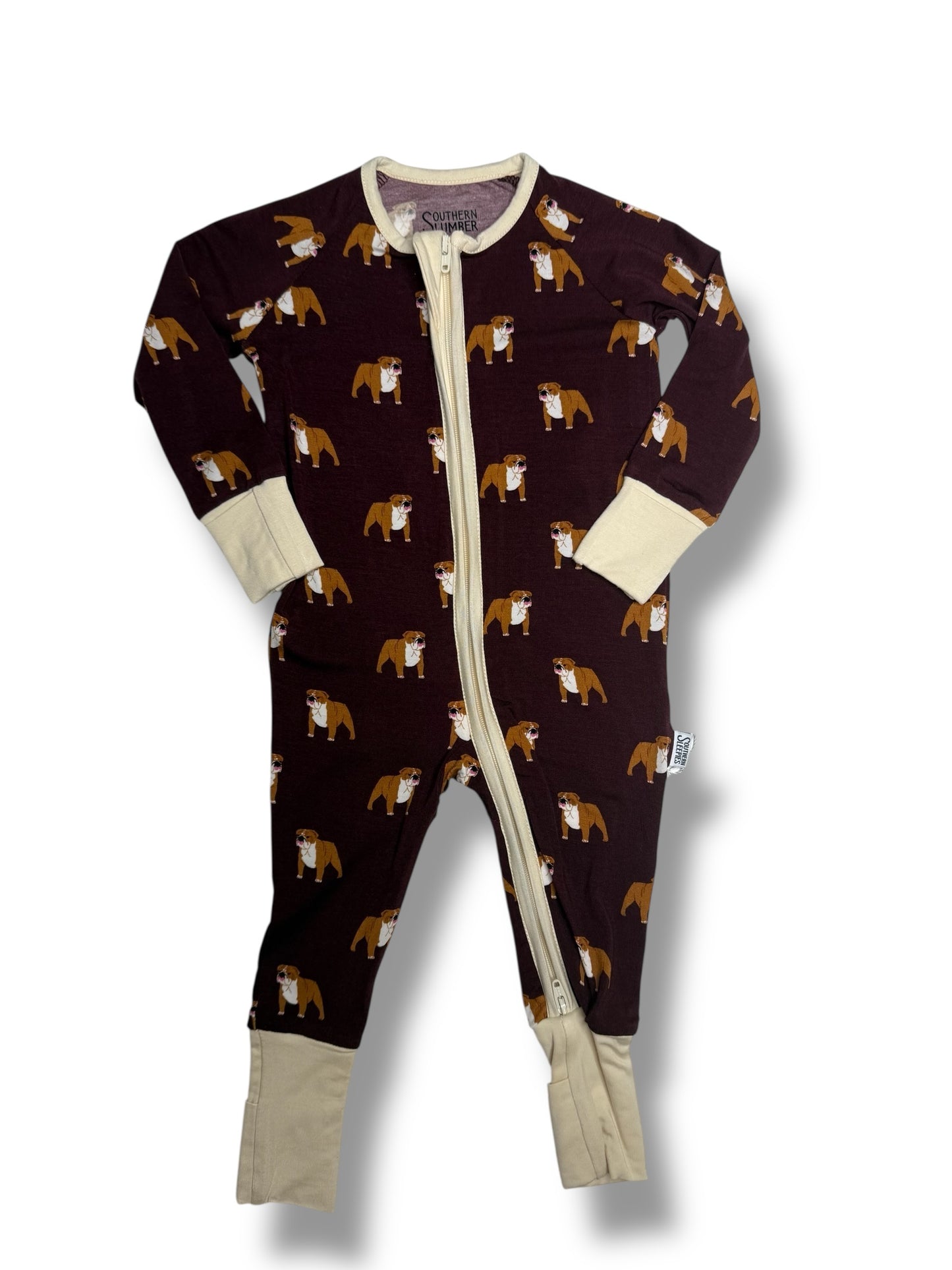 CHILDRENS BAMBOO BULLDOG SLEEPER