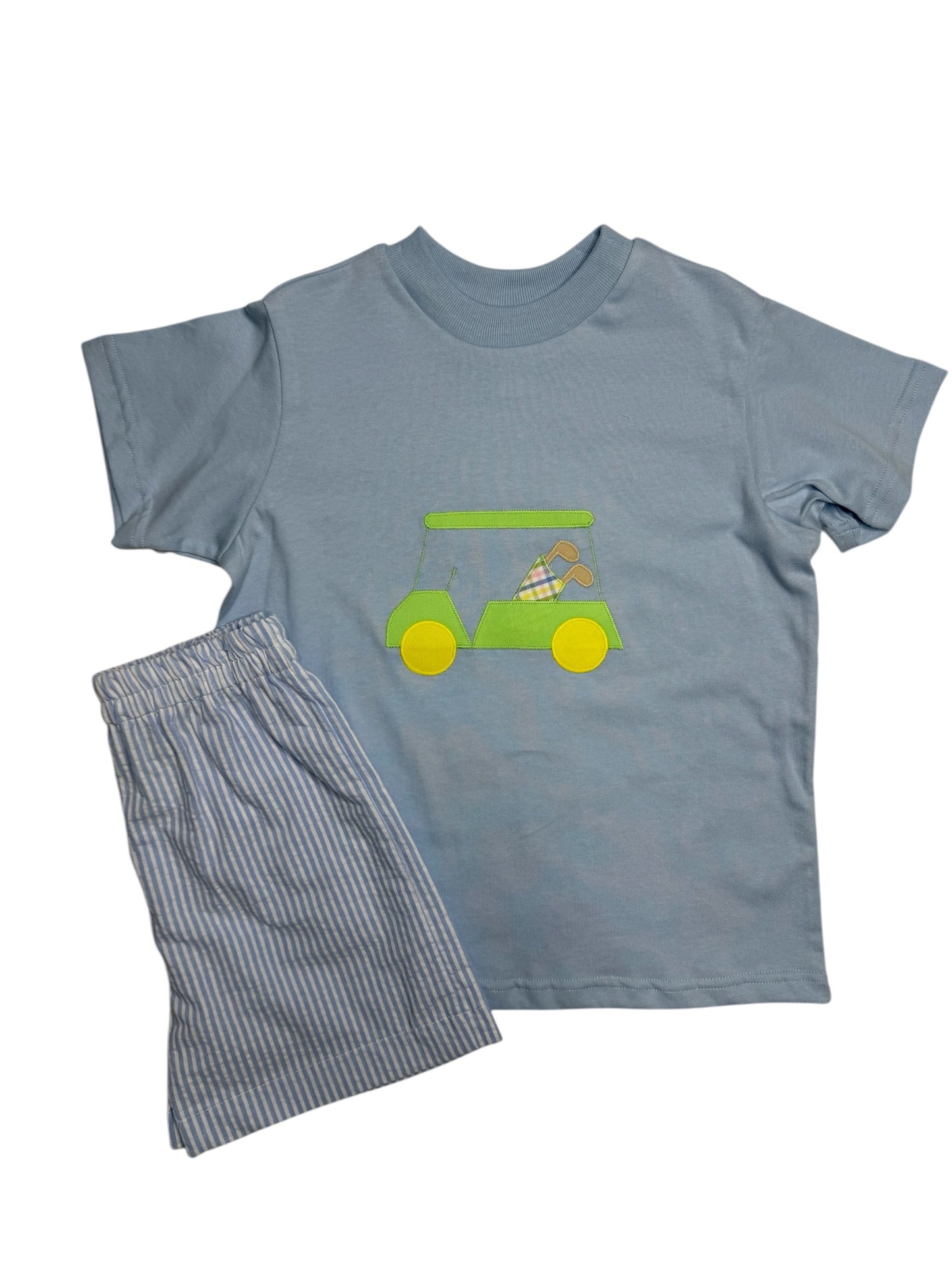 Childrens Golf Cart Short Set
