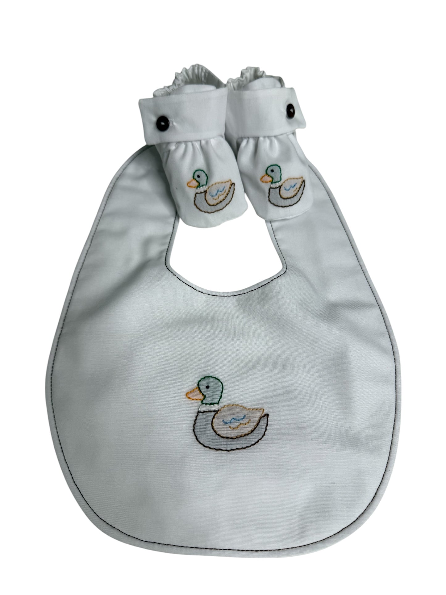 Childrens Bootie & Bib Set