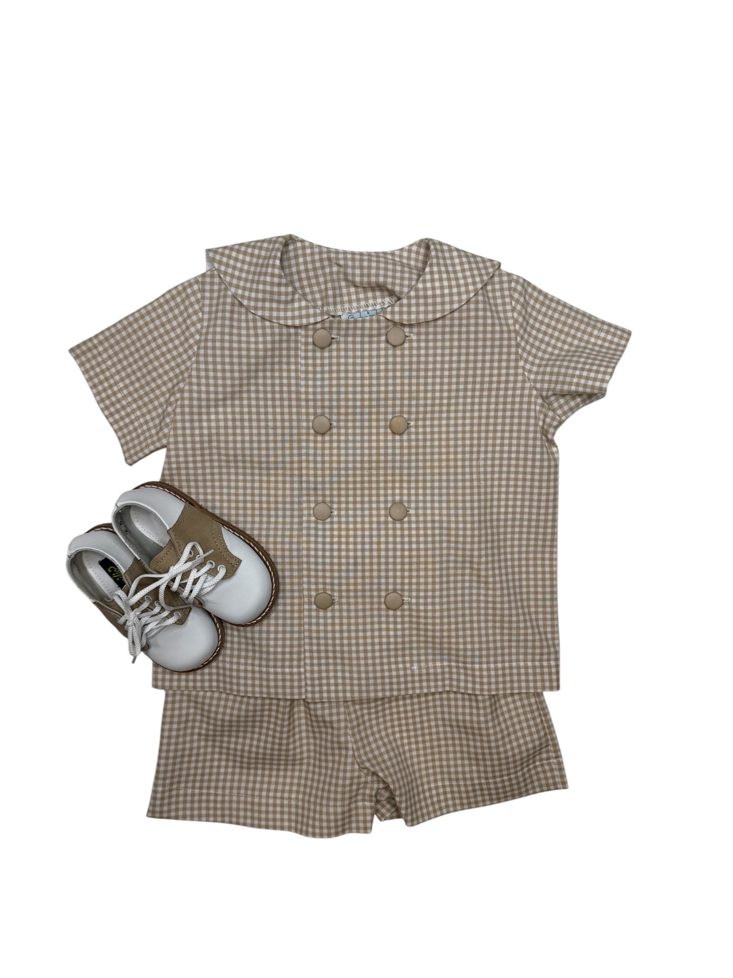 Childrens Tan Sailor Set