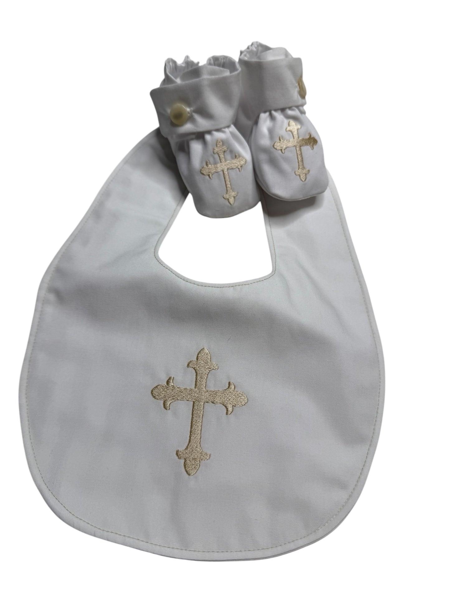 Childrens Bootie & Bib Set