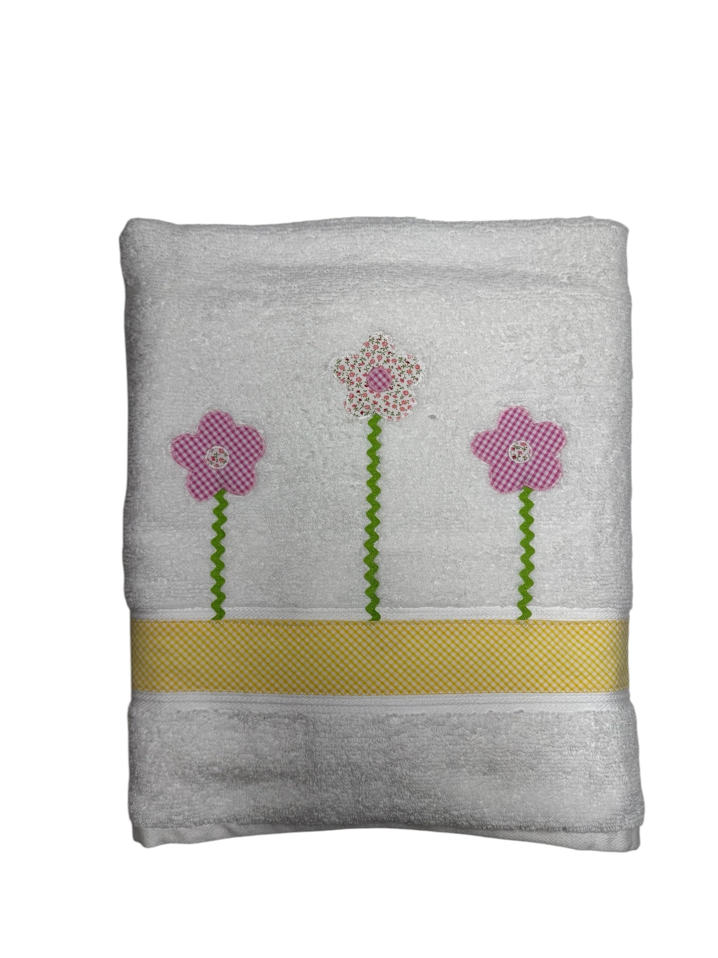 Childrens Flower Towel