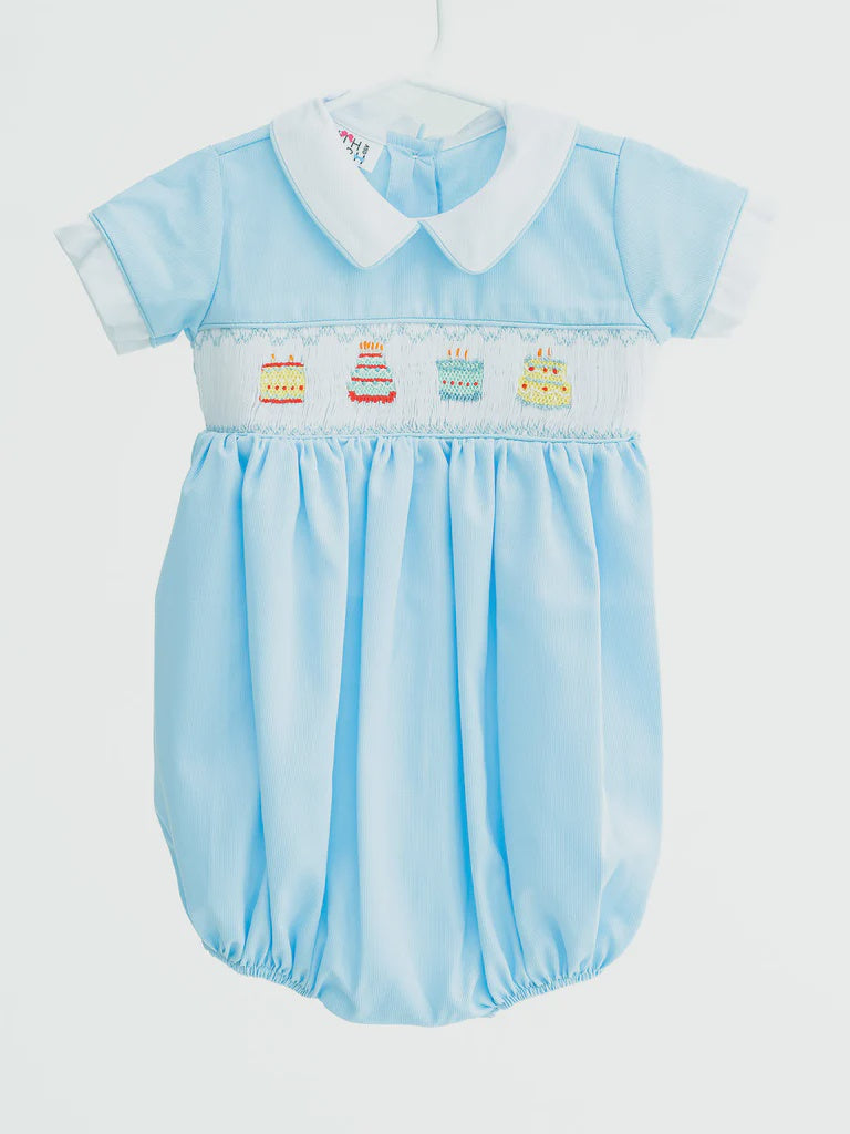 Childrens Smocked Birthday Bubble