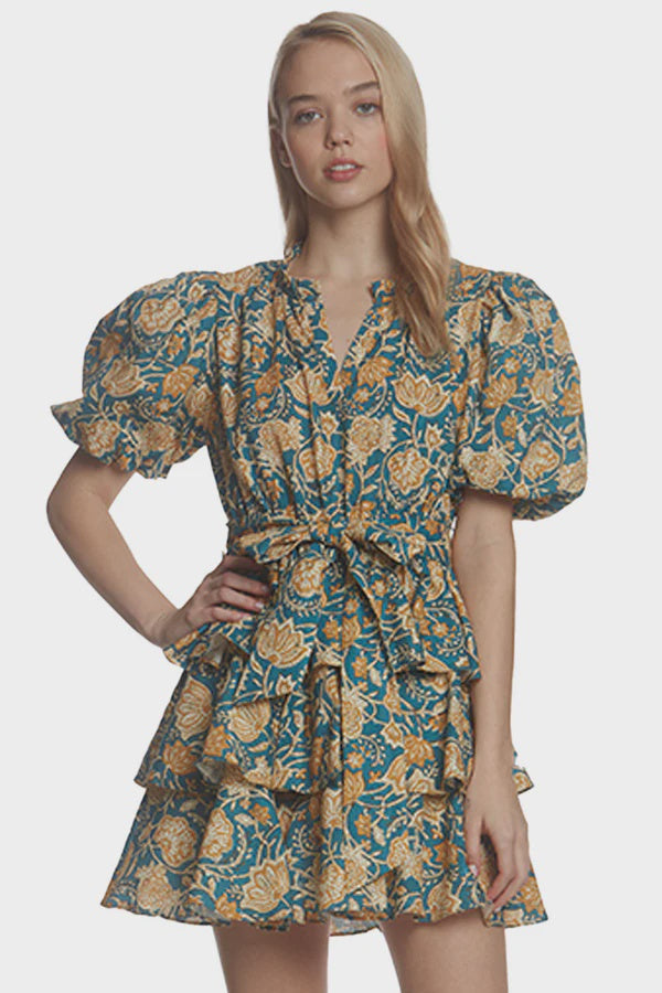 ladies paisley dress Womens Satin Open Back Dress