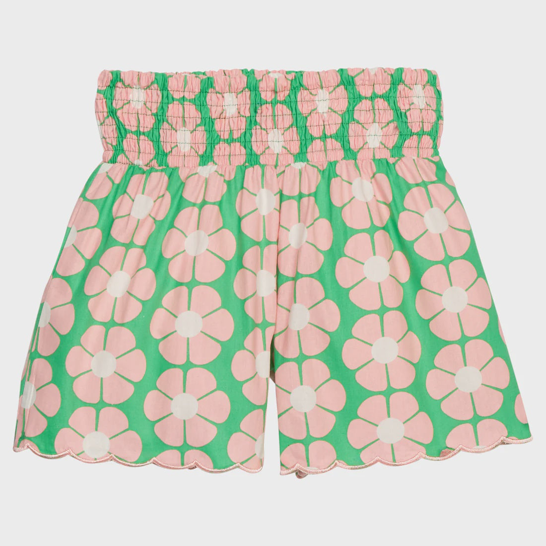 CHILDRENS SHIRRED SHORTS IN PIMLICO PUNCH