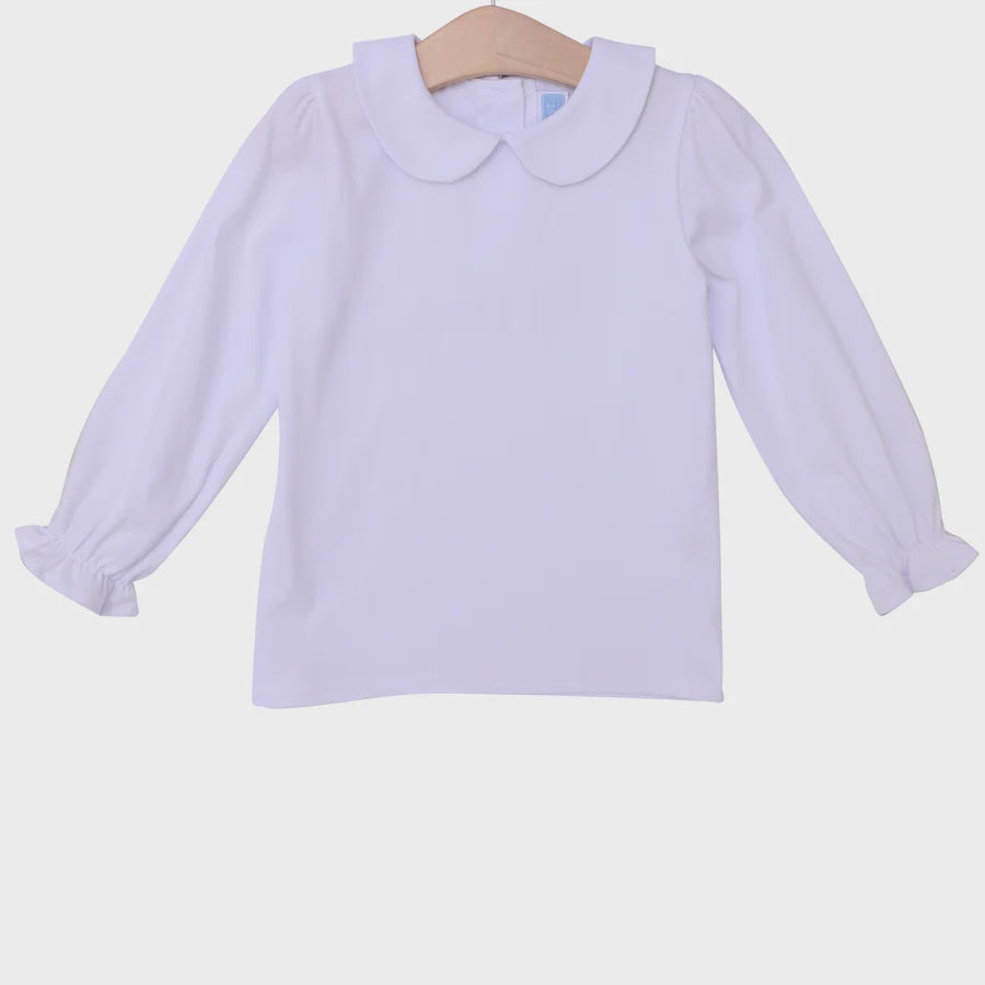 Childrens TSK Peter Pan Collar LS Shirt