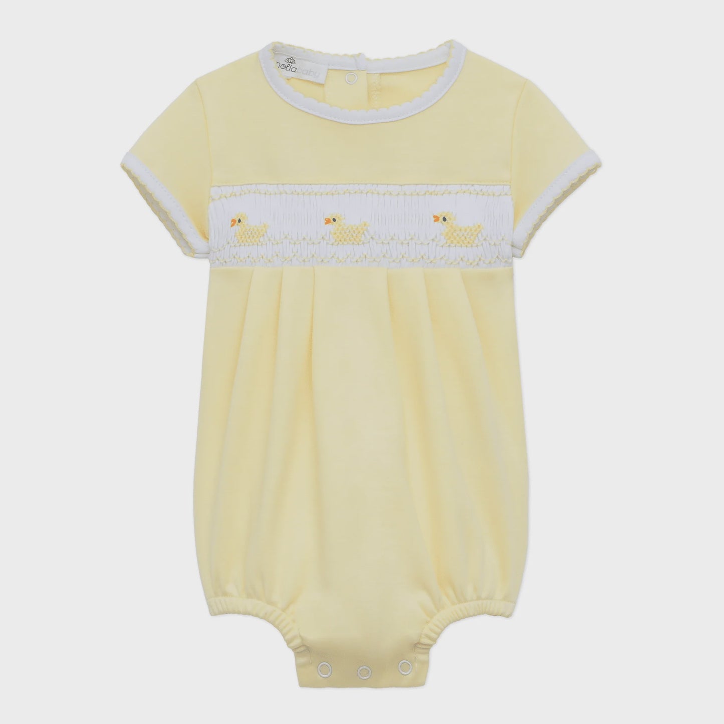 CHILDRENS LITTLE DUCKLING SMOCKED BUBBLE