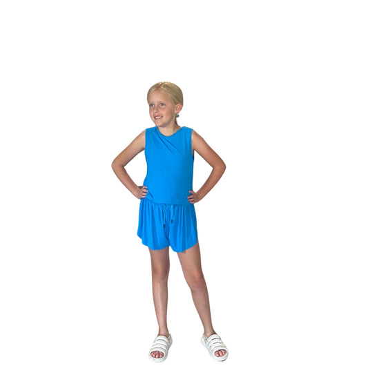 Childrens Blue Swing Shorts