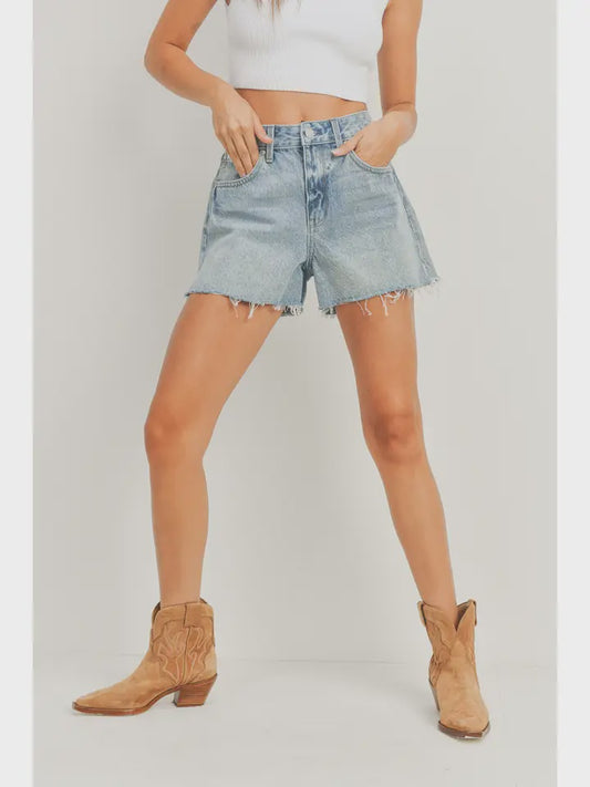 WOMENS VINTAGE DENIM SHORTS