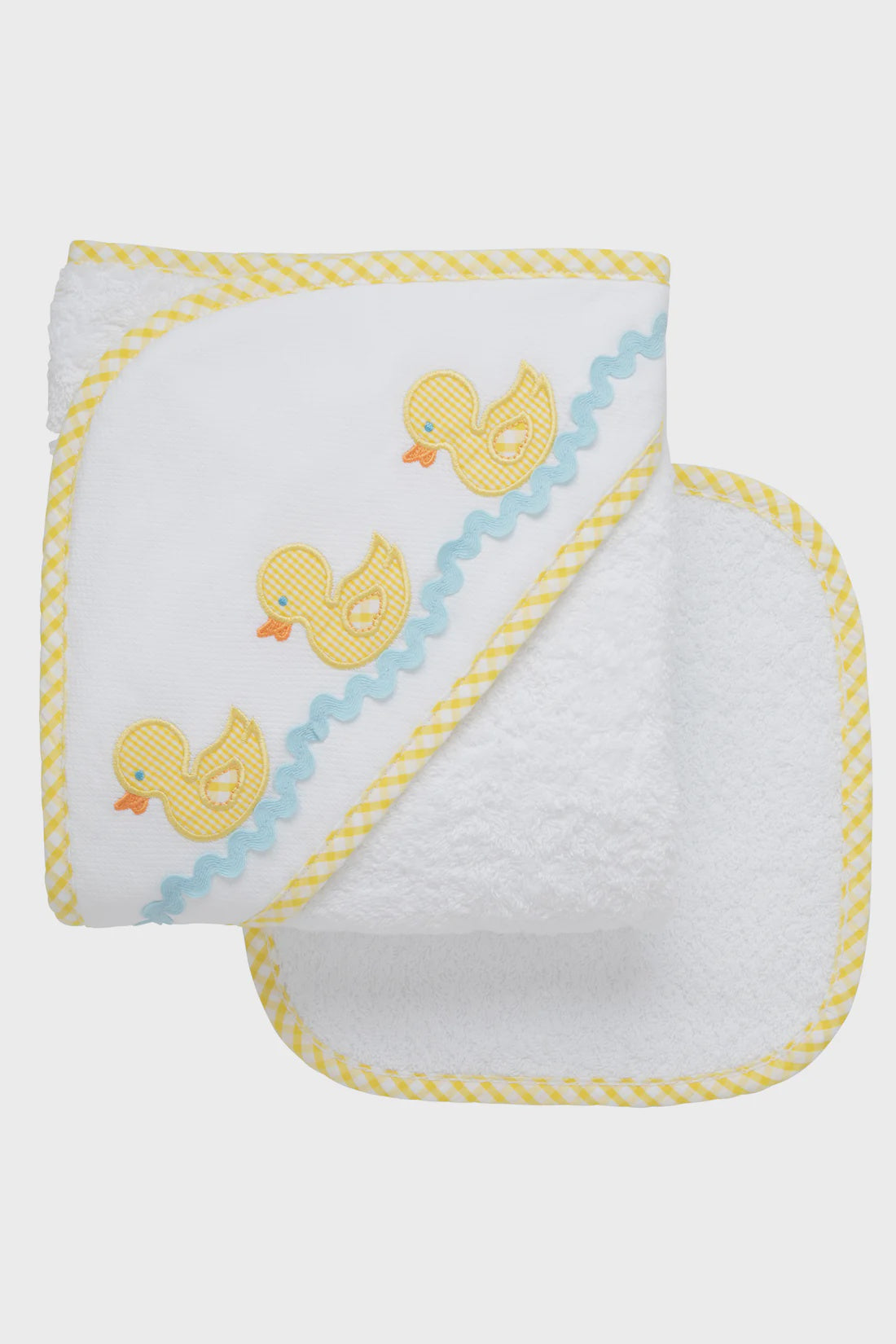 Childrens Hooded Towel & Washcloth Set
