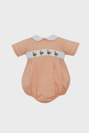 CHILDRENS ORANGE TURKEY BOYS BUBBLE