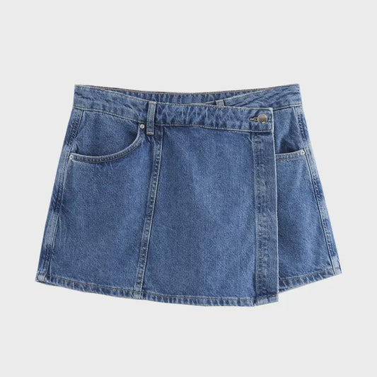 WOMENS DENIM SKORT