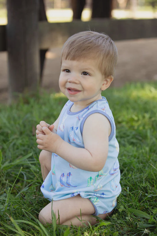 CHILDRENS CUTE TO BOOT PATTON BUBBLE