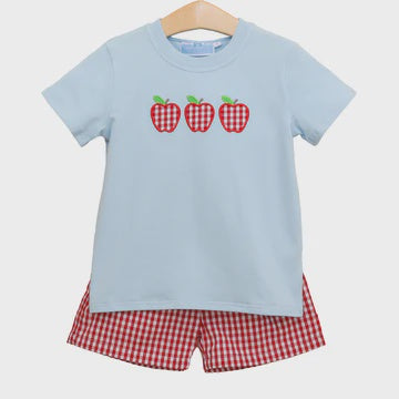 Childrens Apple Trio Short Set