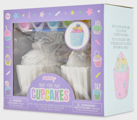 CHILRENS PAINT YOUR OWN CUPCAKES