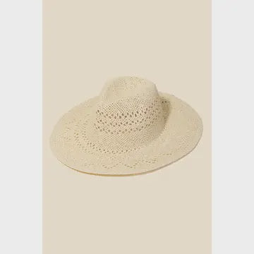 WOMENS STRAW HAT IN NATURAL