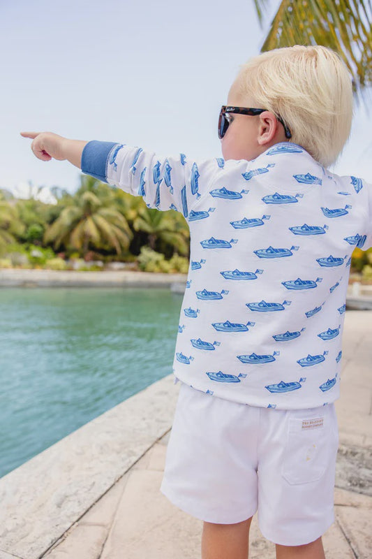 CHILDRENS WOOD BOAT CASSIDY CREW