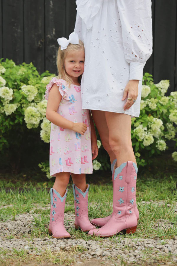 CHILDRENS SS Ruehling Ruffle Dress