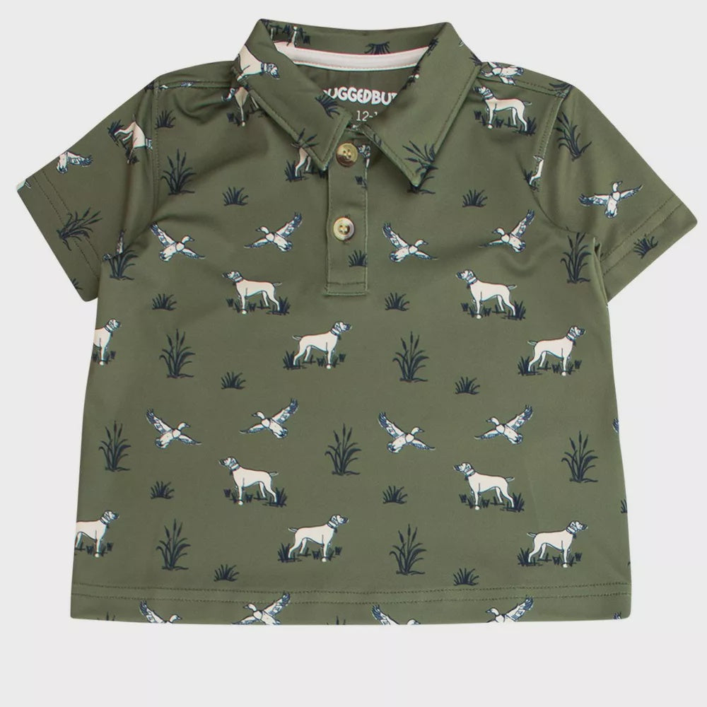 CHILDRENS POND PUPS PERFORMANCE TEE