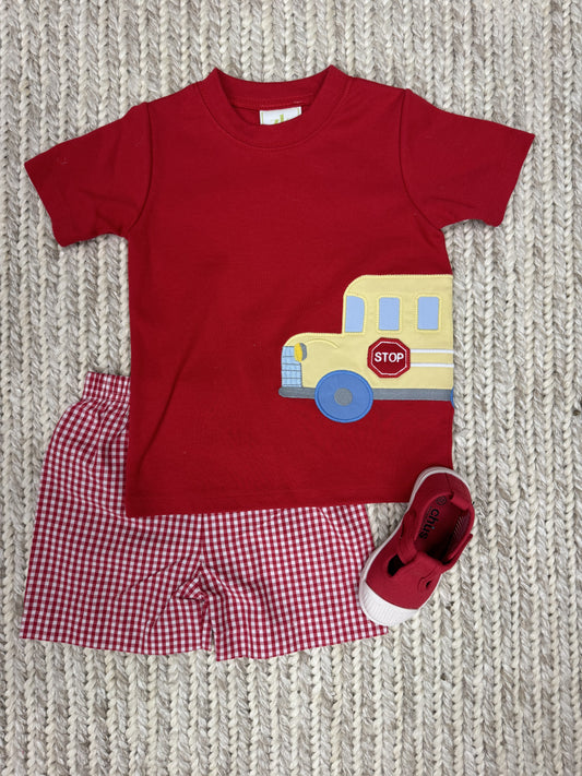 Childrens School Bus Harrys Play Tee