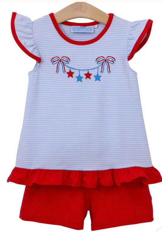 Childrens Star Spangled Short Set