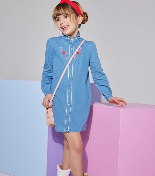 Childrens Jen Chambray Dress