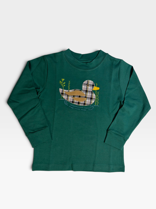 CHILDRENS QUINTON LS DUCK TEE