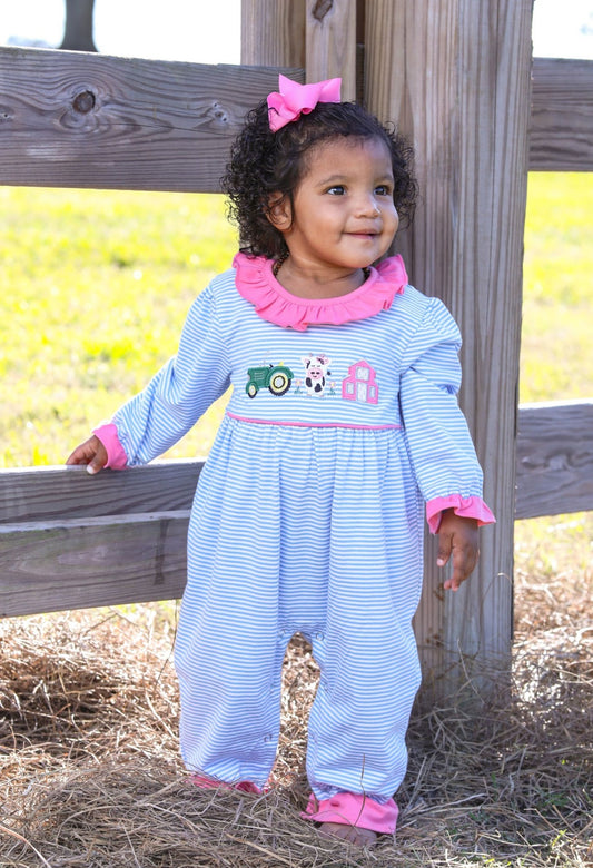 Childrens Farm Ruffle Romper