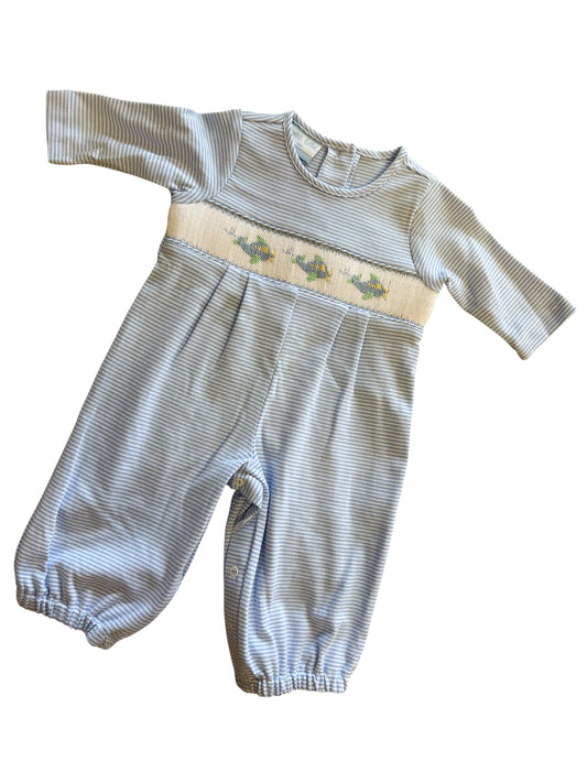 CHILDRENS AIRPLANE KNIT ROMPER