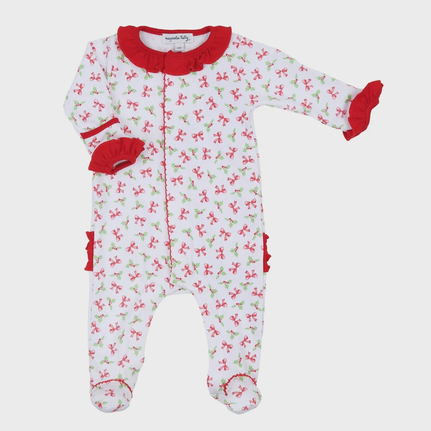 Childrens Chloes Classic Ruffle Footie