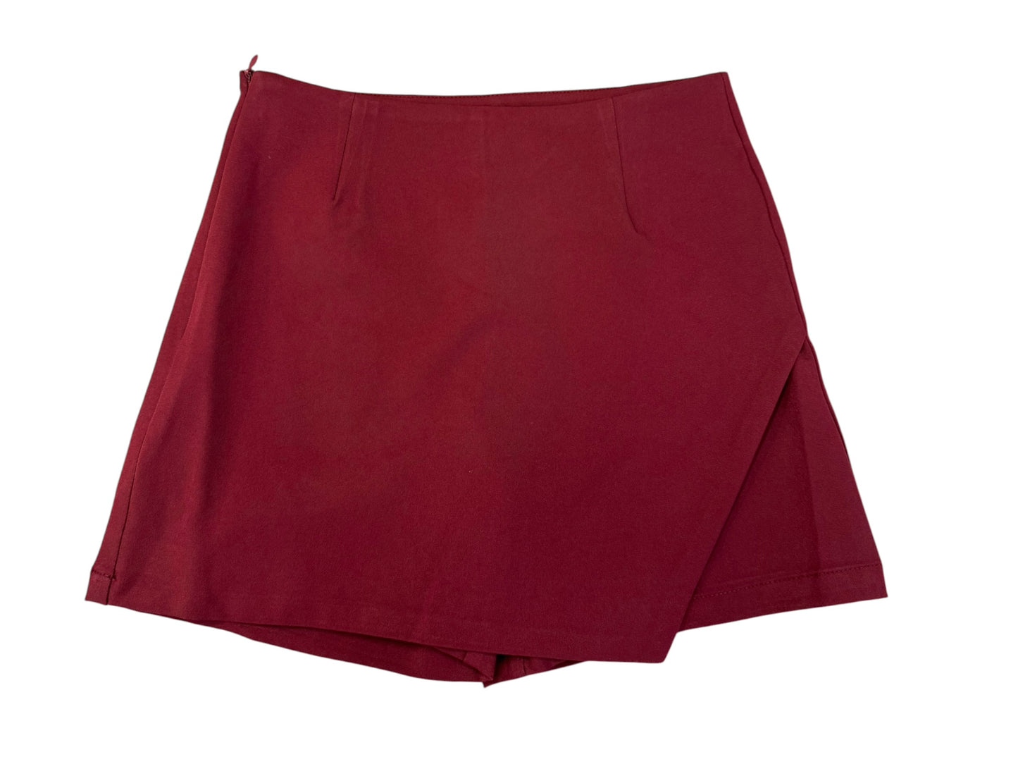 CHILDRENS MAROON BELLE SKORT